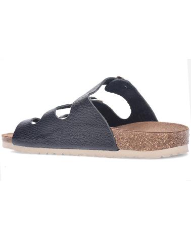 INTERBIOS SANDALIAS DE PIEL 7231 NEGRO