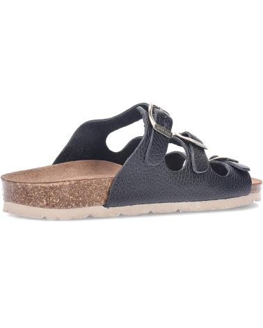 INTERBIOS SANDALIAS DE PIEL 7231 NEGRO