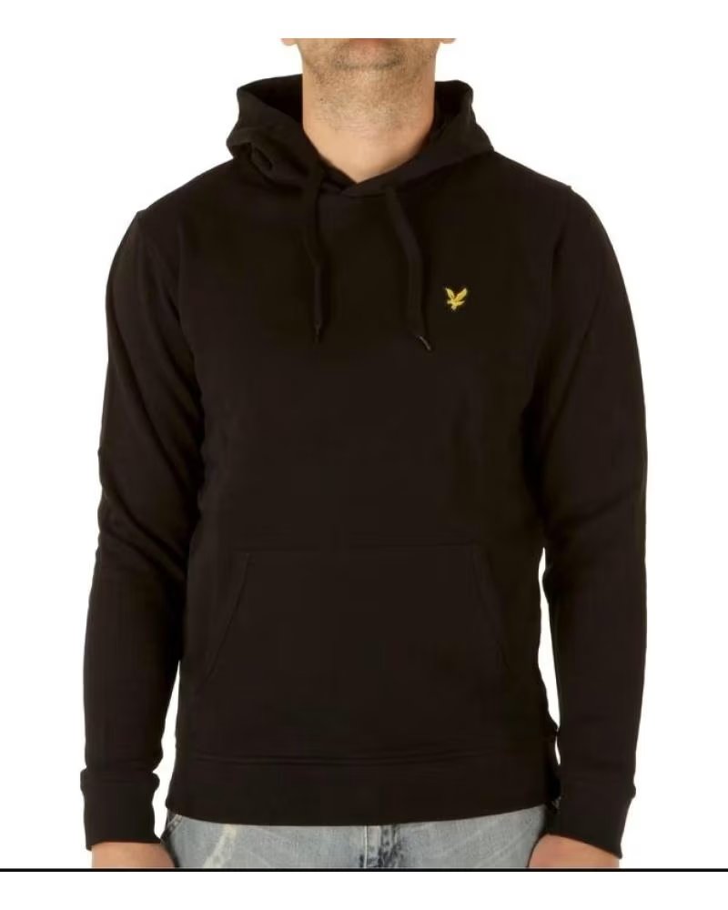 LYLE & SCOTT Z865 JET BLACK HOODIE Z865 JET BLACK