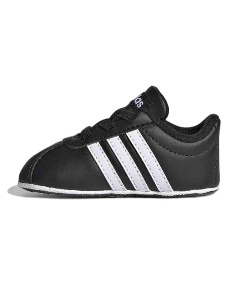 ADIDAS VL COURT 2.0 CRIB EE6911 BABYSCHUHE SCHWARZ NEGRO