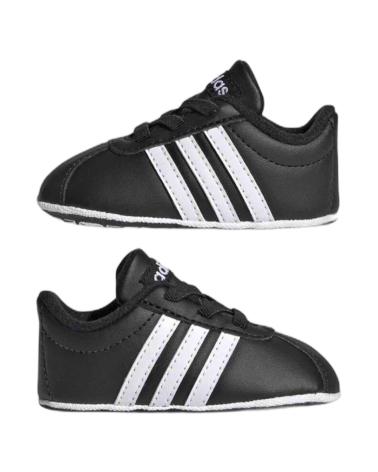 ADIDAS VL COURT 2.0 CRIB EE6911 BABYSCHUHE SCHWARZ NEGRO