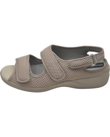 Sandalias de Mujer D`CUTILLAS SANDALIA DOCTOR CUTILLAS 21821 AUTOADHERENTE TOSTADO