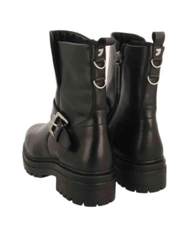 Bottines pour Femme GIOSEPPO BOTA MOTERA DE PIEL CON SUELA Y TACON DE GOMA NEGRO