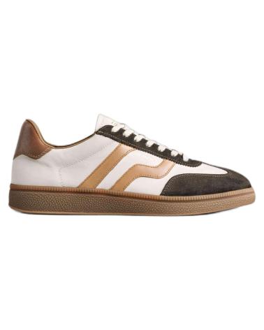 Sportif pour Homme GANT DEPORTIVO CASUAL DE PIEL CON SUELA DE GOMA MARRON TAN