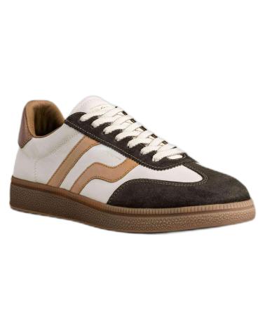 Sportif pour Homme GANT DEPORTIVO CASUAL DE PIEL CON SUELA DE GOMA MARRON TAN
