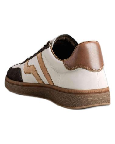 Sportif pour Homme GANT DEPORTIVO CASUAL DE PIEL CON SUELA DE GOMA MARRON TAN