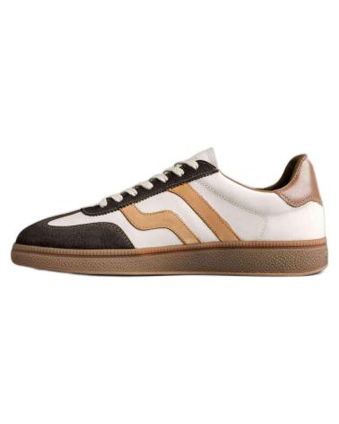 Sportif pour Homme GANT DEPORTIVO CASUAL DE PIEL CON SUELA DE GOMA MARRON TAN