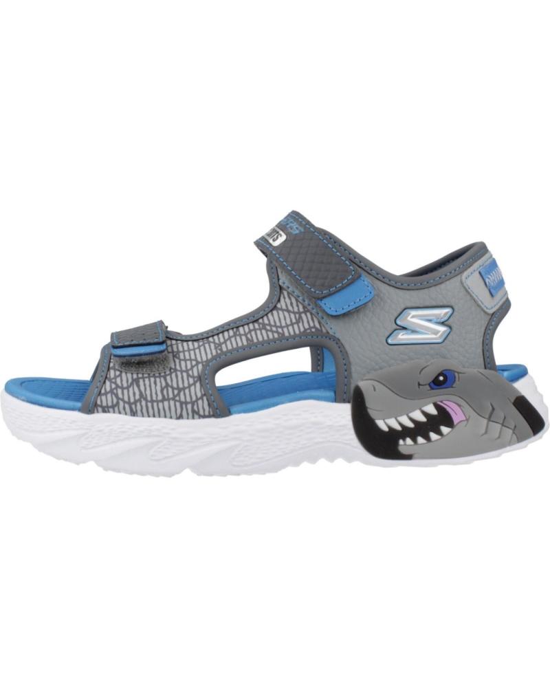 Sandali-sportivi-da-bambino-SKECHERS-SANDALIAS-NINO-MODELO-CREATURE-SPLASH-COLOR-GRIS-CCBL