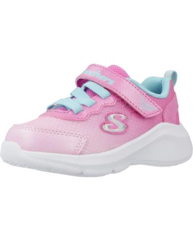 Sneaker-casual-per-ragazza-SKECHERS-ZAPATILLAS-NINA-MODELO-SWIFTERS---CUTI-COLOR-ROSA-PKLB