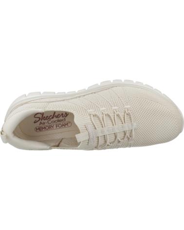 Scarpe-da-ginnastica-casual-da-donna-SKECHERS-ZAPATILLAS-MUJER-MODELO-GRACEFUL-COLOR-BEIS-OFWT