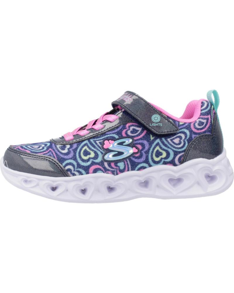 SKECHERS ZAPATILLAS NINA MODELO BOOGIE LOVE COLOR AZUL NVMT