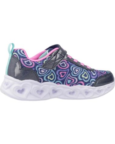 SKECHERS ZAPATILLAS NINA MODELO BOOGIE LOVE COLOR AZUL NVMT