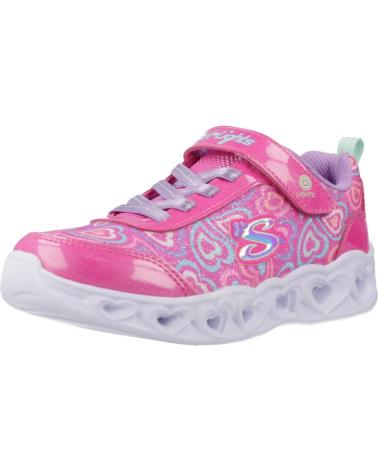 Sneaker-casual-per-ragazza-SKECHERS-ZAPATILLAS-NINA-MODELO-BOOGIE-LOVE-COLOR-ROSA-HPMT