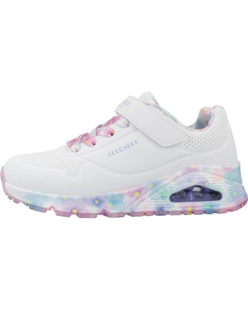 SKECHERS ZAPATILLAS NINA MODELO FRESH BLOOMS COLOR BLANCO WMLT
