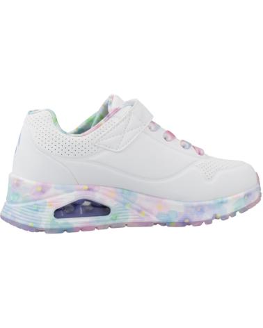 SKECHERS ZAPATILLAS NINA MODELO FRESH BLOOMS COLOR BLANCO WMLT