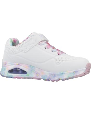 SKECHERS ZAPATILLAS NINA MODELO FRESH BLOOMS COLOR BLANCO WMLT
