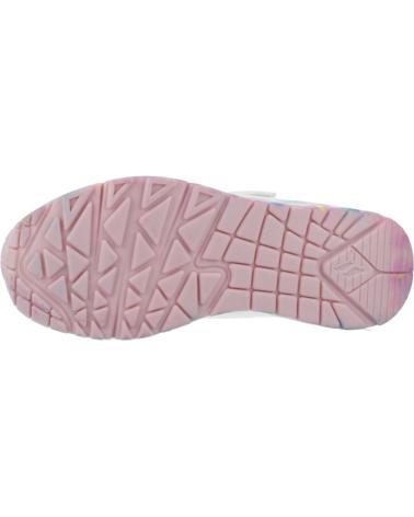 SKECHERS ZAPATILLAS NINA MODELO FRESH BLOOMS COLOR BLANCO WMLT