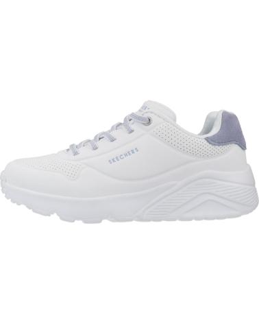 Zapatillas-casual-para-niña-SKECHERS-ZAPATILLAS-NINO-MODELO-UNO-LITE-COLOR-BLANCO-WPWL