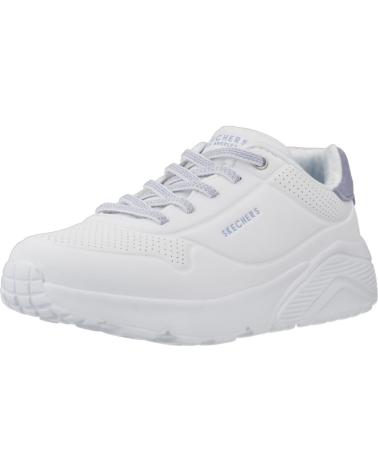 Sapatilhas-casuais-para-menina-SKECHERS-ZAPATILLAS-NINO-MODELO-UNO-LITE-COLOR-BLANCO-WPWL