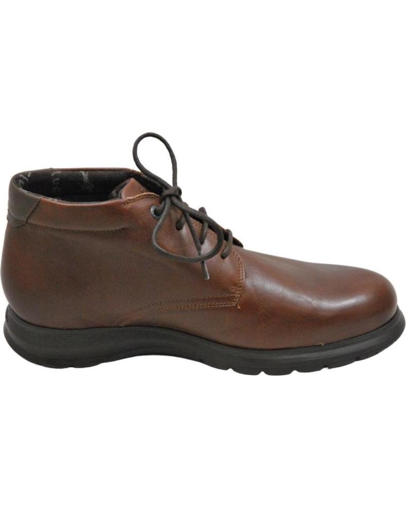 Boots für Herren FLUCHOS ZETA F0605 BOTA CORDONES DE PIEL PARA HOMBRE PLANTI BRISTOL NUEZ