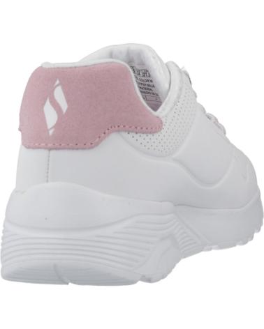 SKECHERS ZAPATILLAS NINO MODELO UNO LITE COLOR BLANCO WLPK