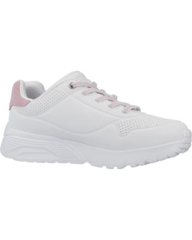 SKECHERS ZAPATILLAS NINO MODELO UNO LITE COLOR BLANCO WLPK