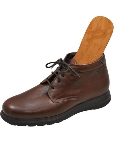 Boots für Herren FLUCHOS ZETA F0605 BOTA CORDONES DE PIEL PARA HOMBRE PLANTI BRISTOL NUEZ