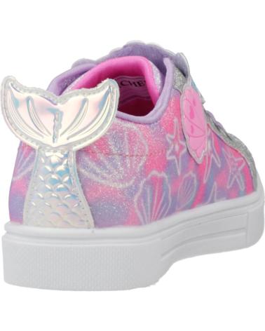 SKECHERS ZAPATILLAS NINA MODELO UNDERWATER MAGIC COLOR ROSA LVMT