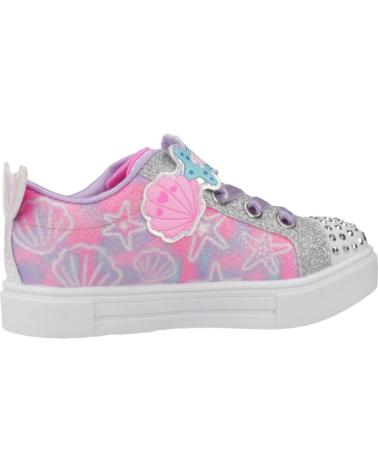 SKECHERS ZAPATILLAS NINA MODELO UNDERWATER MAGIC COLOR ROSA LVMT