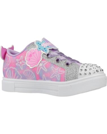 SKECHERS ZAPATILLAS NINA MODELO UNDERWATER MAGIC COLOR ROSA LVMT