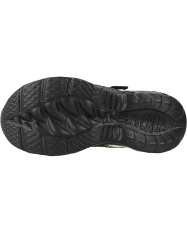 SKECHERS ZAPATILLAS NINO MODELO CREATURE-CRAWLERS COLOR VERDE BKLM