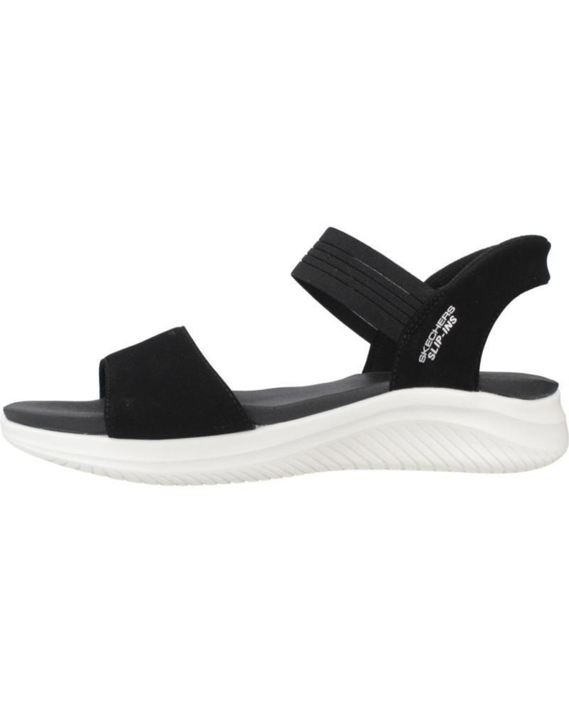 SKECHERS ULTRA FLEX 3.0 BLACK SANDALS 119804-BLK NEGRO