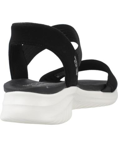 SKECHERS ULTRA FLEX 3.0 BLACK SANDALS 119804-BLK NEGRO