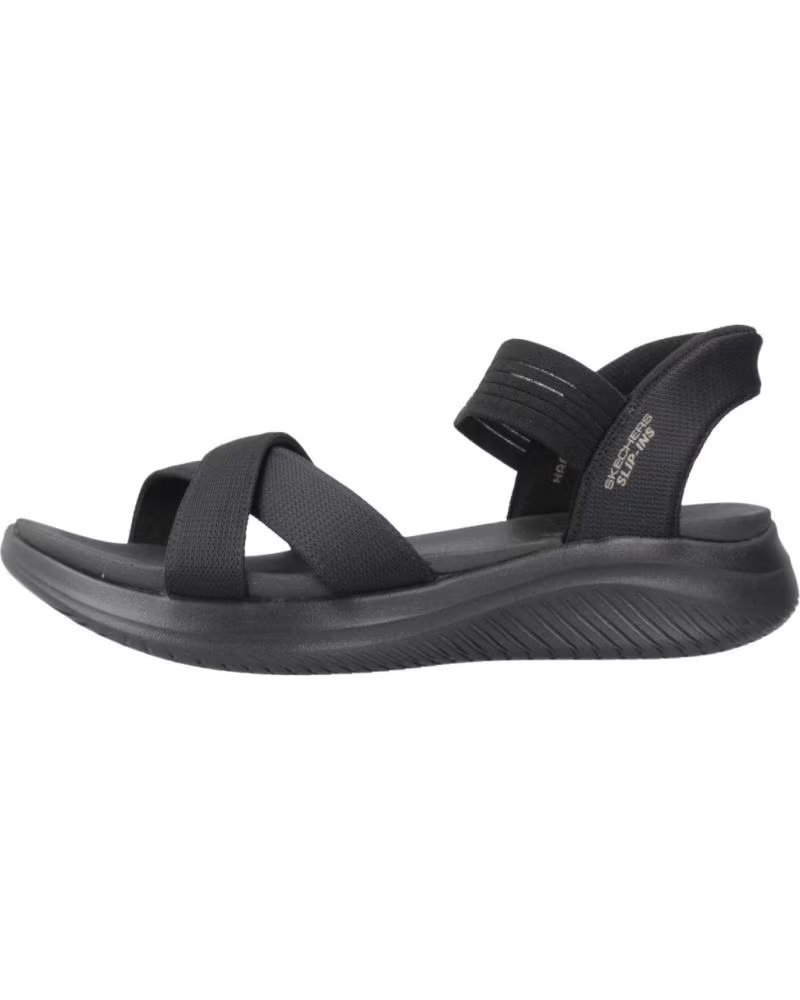 SKECHERS SANDALIAS 119975BBK EN PARA MUJER NEGRO