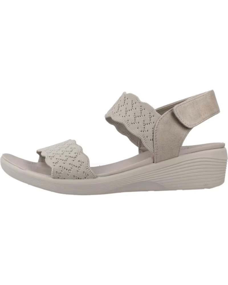 SKECHERS Cunas Mujer Arya On The Rise Taupe MARRóN