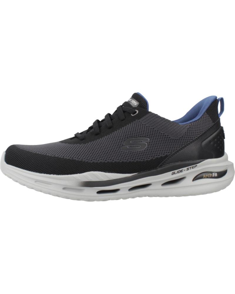 SKECHERS ZAPATILLAS HOMBRE MODELO ARCH FIT ORVAN COLOR NEGRO BLK