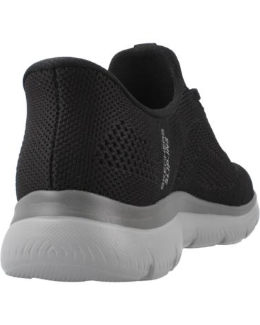 Baskets-décontractées-pour-hommes-SKECHERS-ZAPATILLAS-HOMBRE-MODELO-SLIP-INS-SUMMITS-COLOR-NEGRO-BKCC