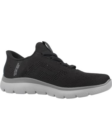 Baskets-décontractées-pour-hommes-SKECHERS-ZAPATILLAS-HOMBRE-MODELO-SLIP-INS-SUMMITS-COLOR-NEGRO-BKCC