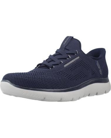 SKECHERS ZAPATILLAS HOMBRE MODELO SLIP-INS SUMMITS COLOR AZUL NVGY