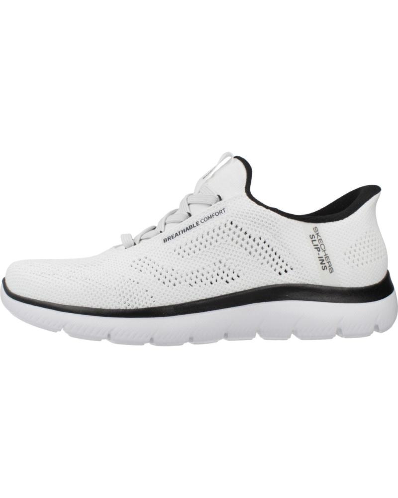 SKECHERS SLIP-INS SUMMITS PERFO BLANCO WBK WBK