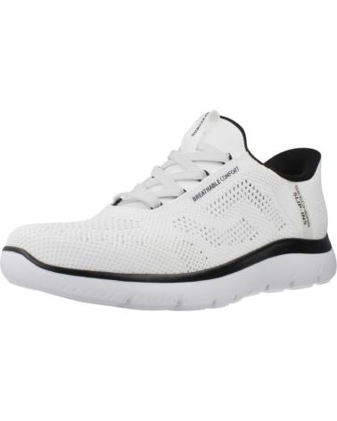 SKECHERS SLIP-INS SUMMITS PERFO BLANCO WBK WBK