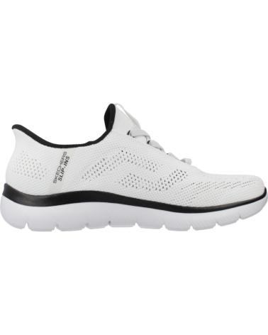 SKECHERS SLIP-INS SUMMITS PERFO BLANCO WBK WBK