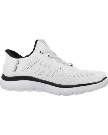 SKECHERS SLIP-INS SUMMITS PERFO BLANCO WBK WBK