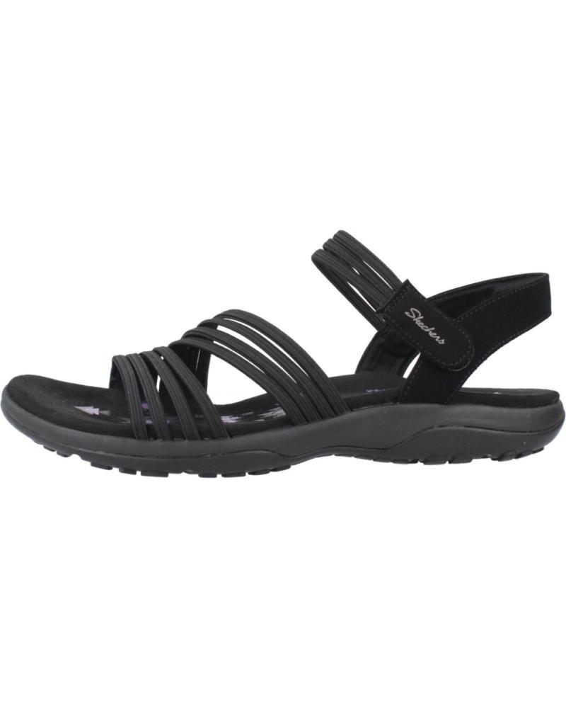 SKECHERS SANDALIAS MUJER MODELO COFFEE RUN COLOR NEGRO BBK
