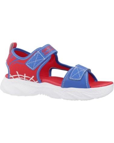 SKECHERS SANDALIAS NINO MODELO SPLASH-BUGT COLOR AZUL BLRD