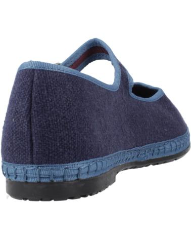 FLABELUS BAILARINAS MUJER MODELO ARTHUR COLOR AZUL AZLMRN