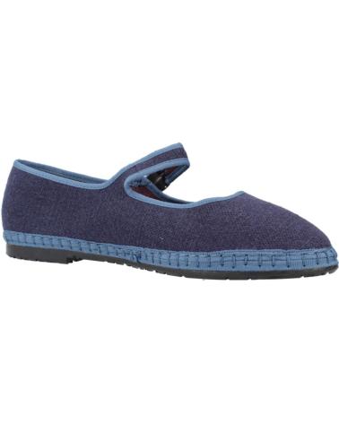 FLABELUS BAILARINAS MUJER MODELO ARTHUR COLOR AZUL AZLMRN