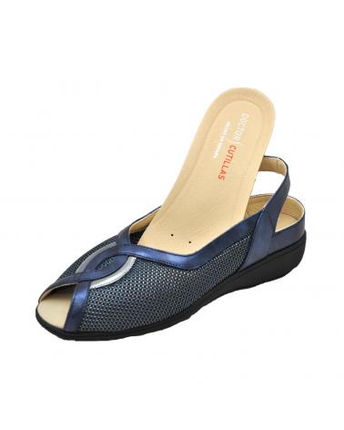 Sandalias de Mujer D`CUTILLAS DOCTOR CUTILLAS 53700 SANDALIAS PARA PLANTILLAS DE PIEL DE MARINO