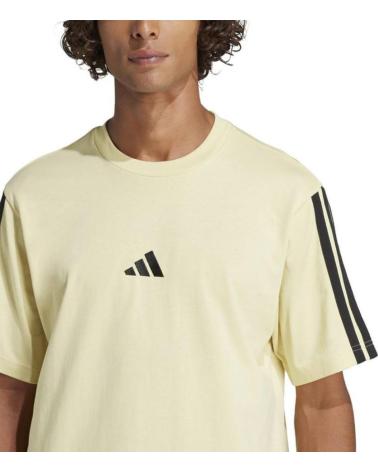 T-shirt-da-uomo-per-gli-appassionati-di-sport-ADIDAS-MODELO-M-3S-SJ-T-B-PARA-HOMBRE-AMARILLO