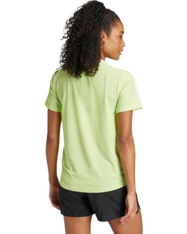CAMISETA DE CORRIDA ADIDAS OTR B TEE VERDE LIMÃO VERDE